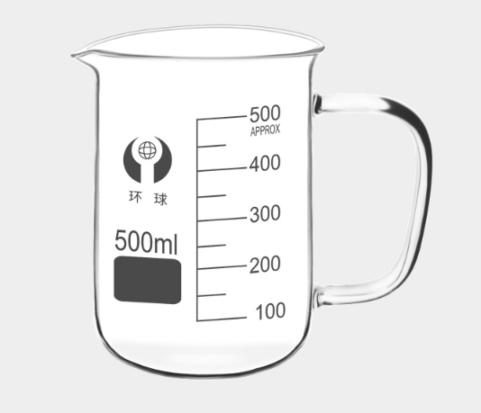 玻璃烧杯（带手柄）